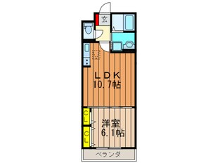 サニー・ヒルズの物件間取画像